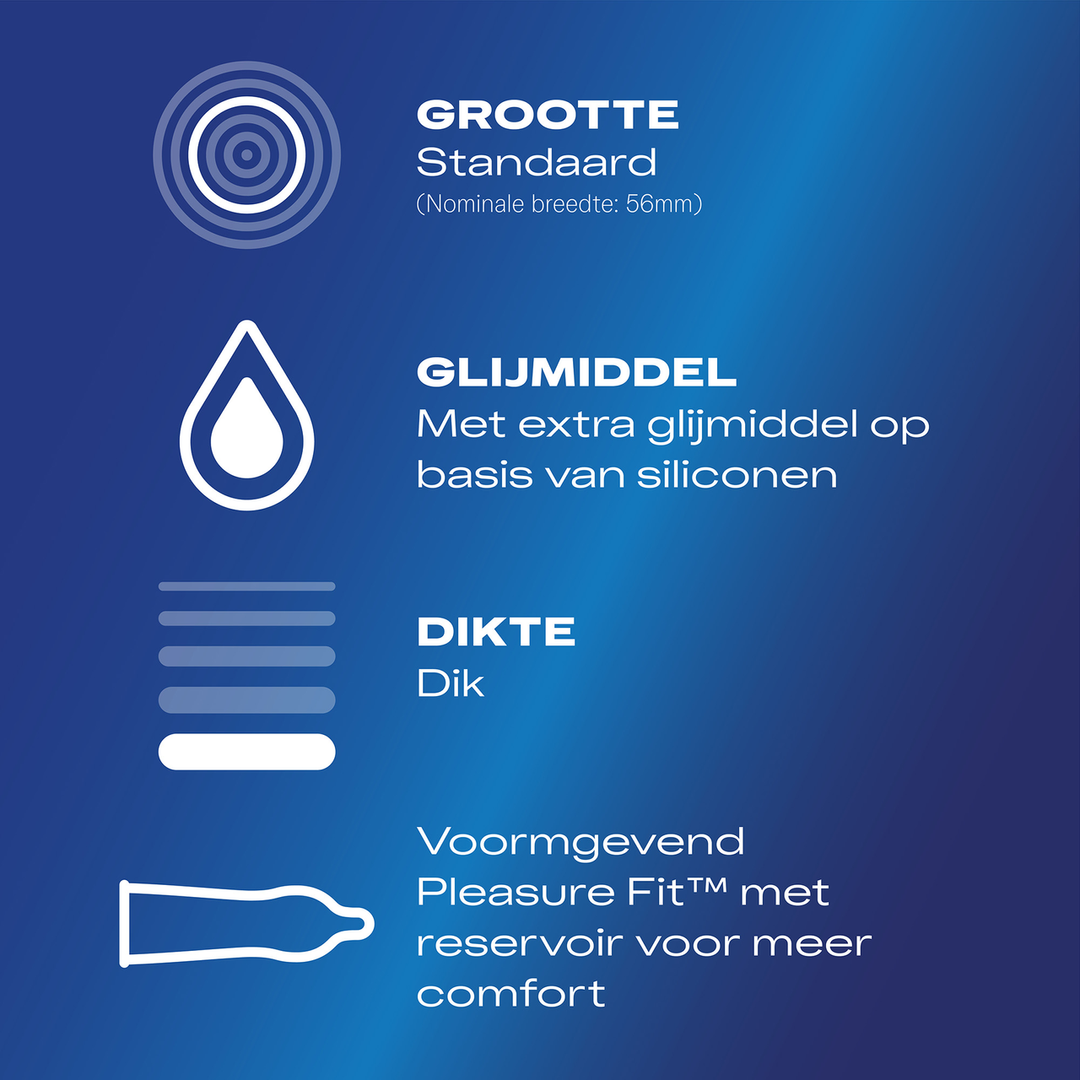Durex Originals Extra Safe - Kondómy - 20 kusov