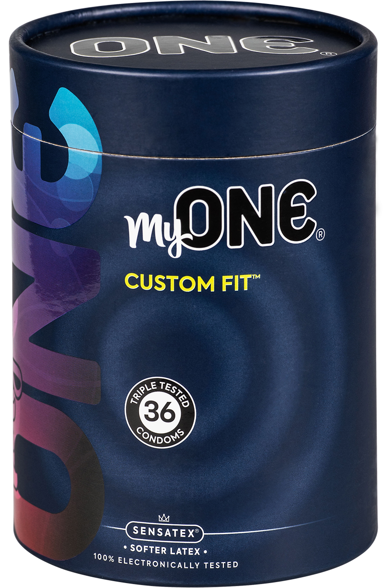 MyOne Maxi-Pack: Custom Fit, size 60G, 36 condoms