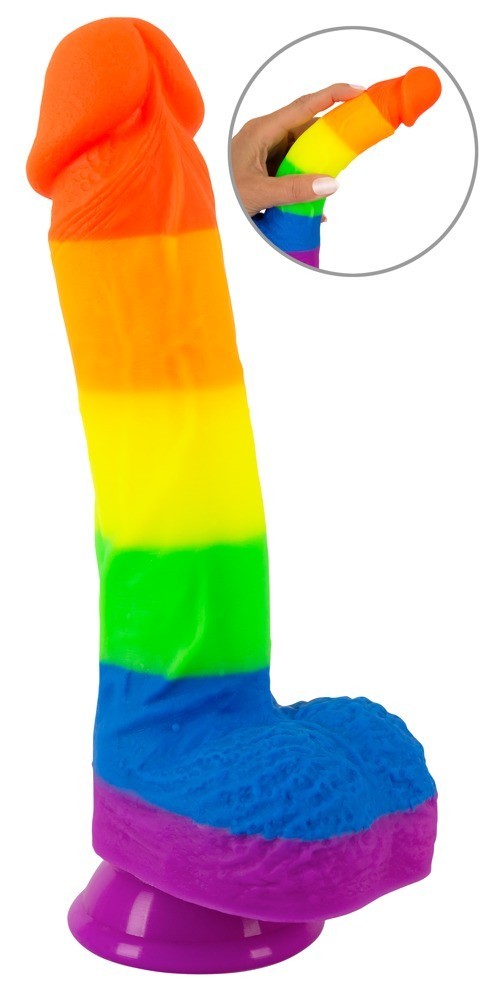 PRIDE! Silikónové dildo