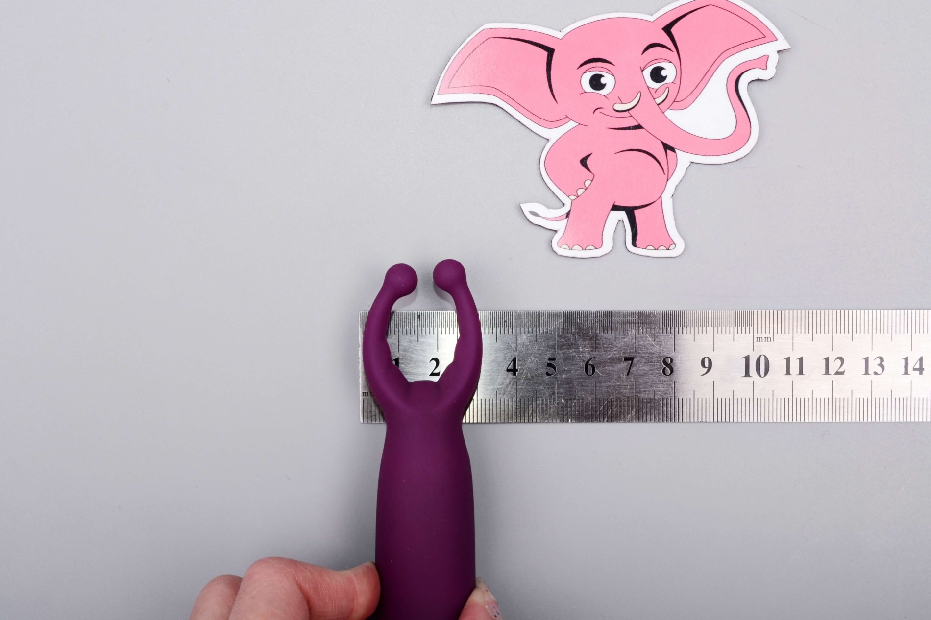 Minivibrátor na klitoris Tickle Me (10,4 cm)