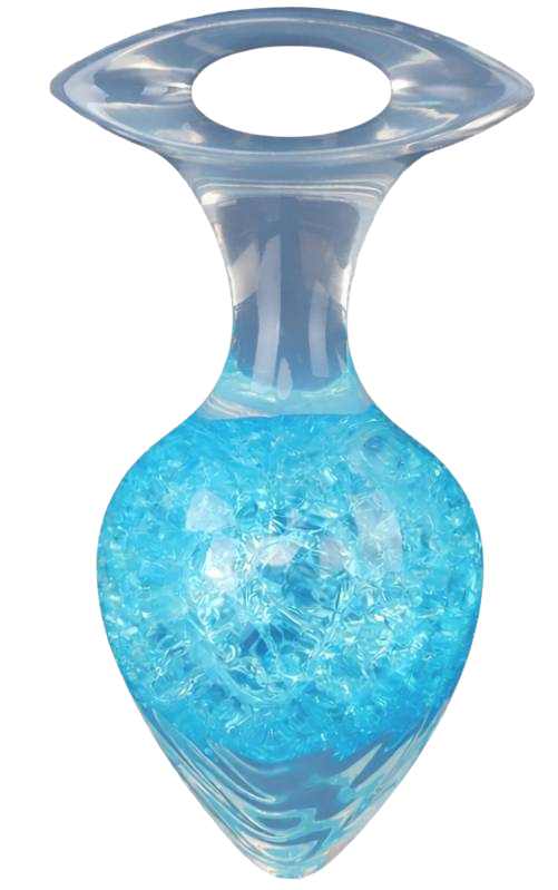 Análny kolík Blue Glimmer (8,7 cm)