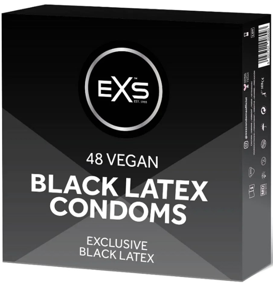 EXS Blatex – čierne kondómy