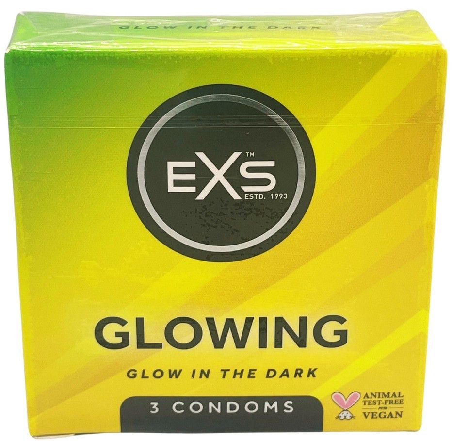 EXS Glow in the Dark - svietiace kondómy