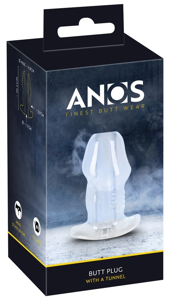 ANOS Butt Plug w Tunnel Transp