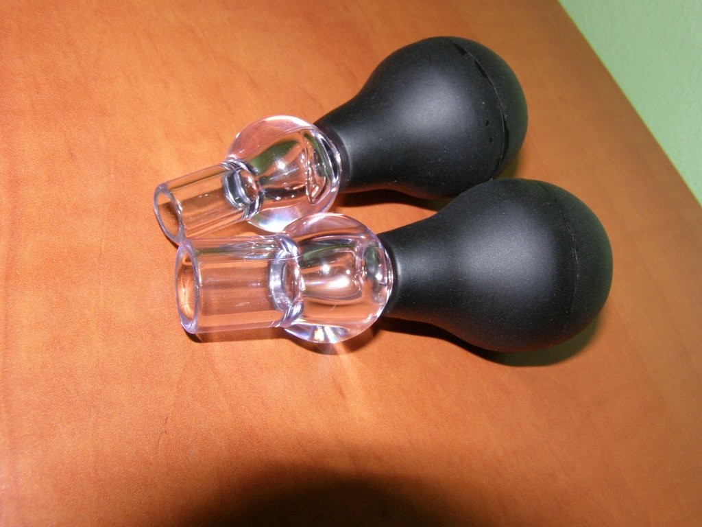 Podtlaková sada na bradavky a klitoris