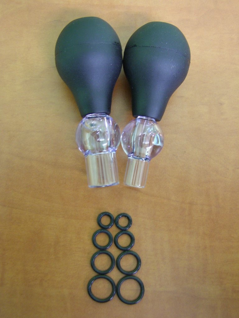 Podtlaková sada na bradavky a klitoris