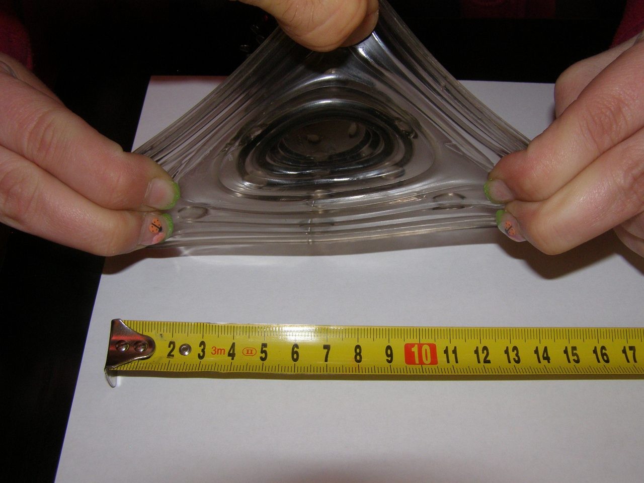 Predlžovací návlek na penis Adon, rozmery