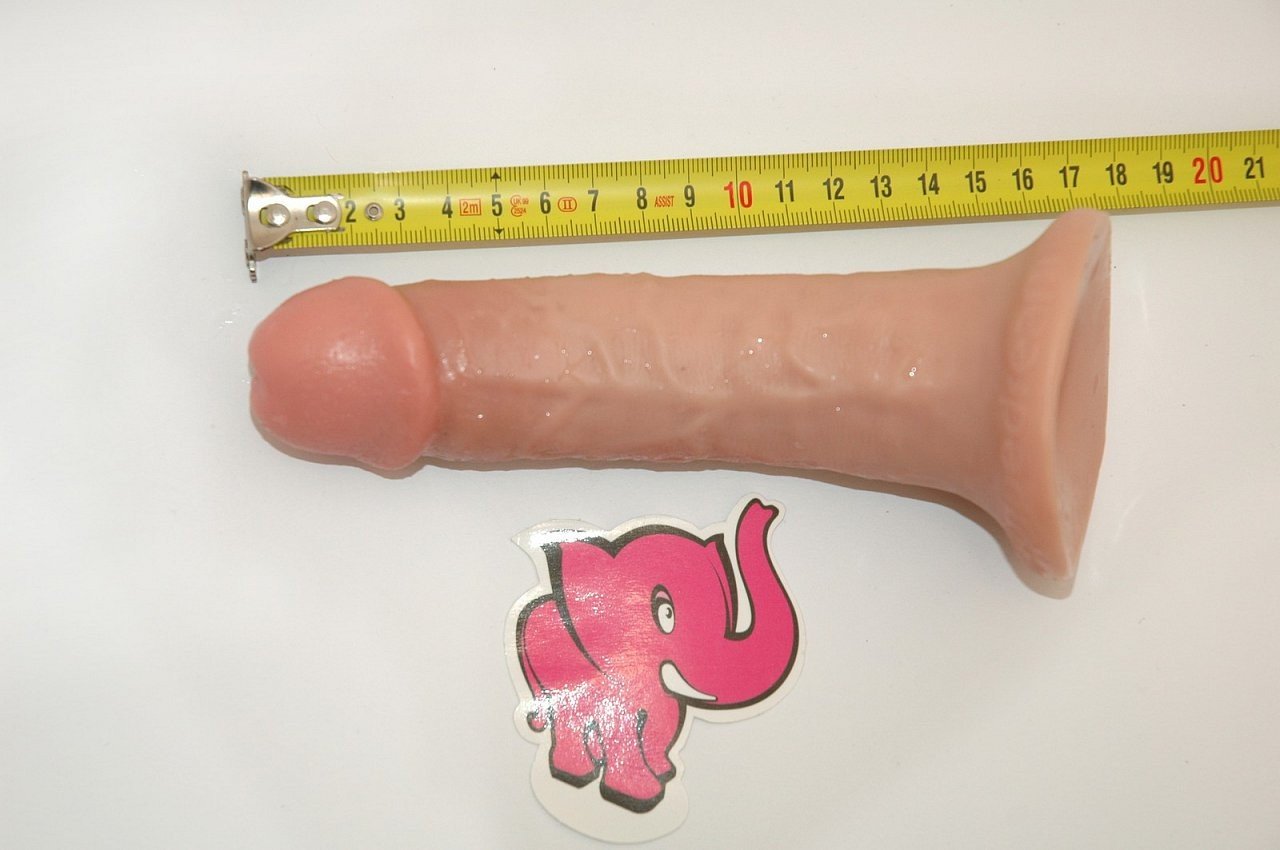 Pripínací penis King Cock S, meranie
