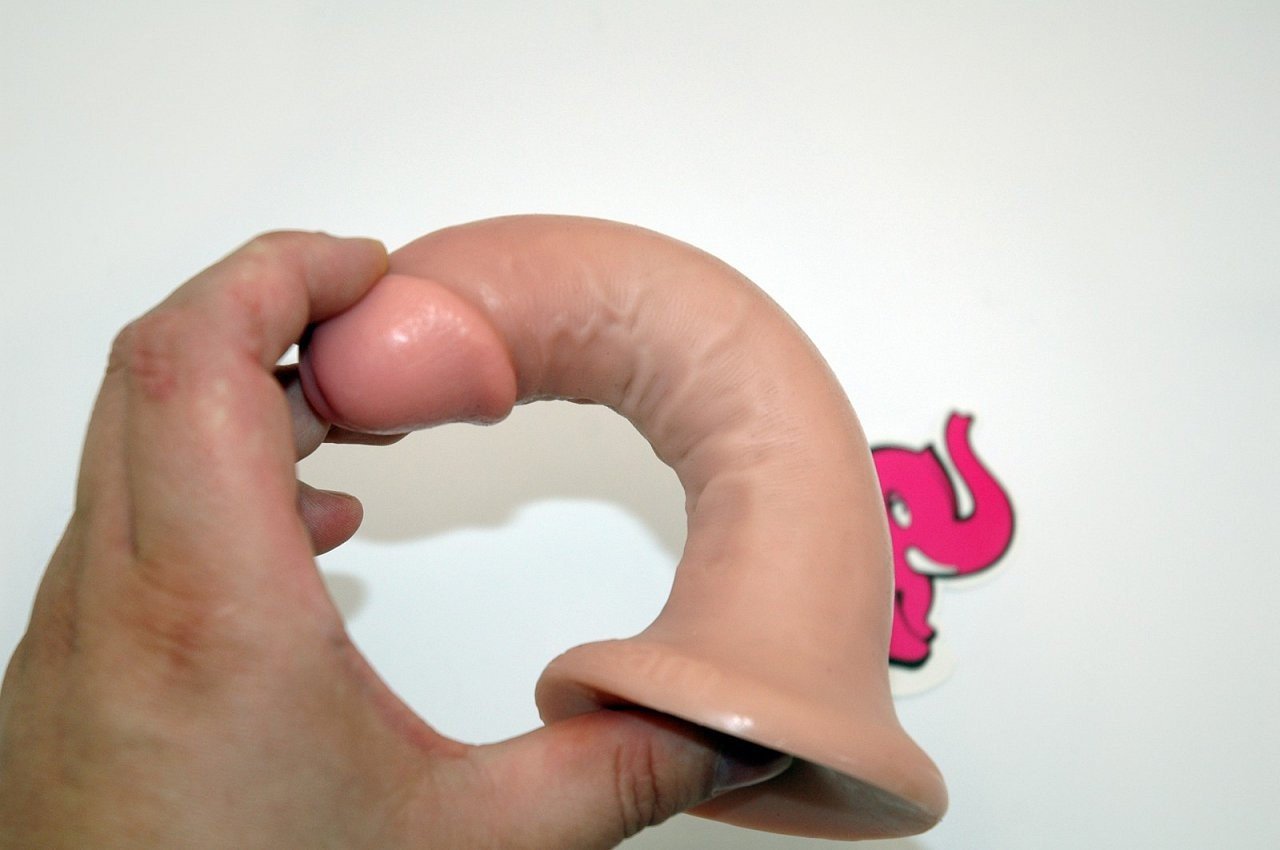 Pripínací penis King Cock S, ohybnosť