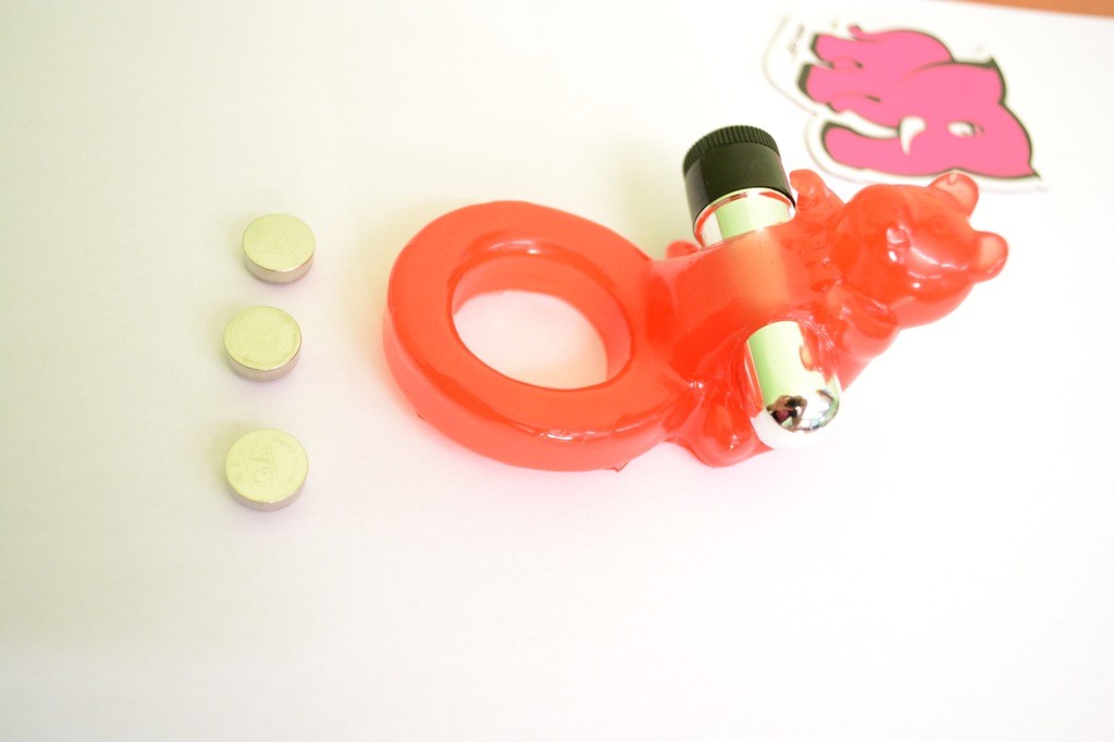 Krúžok vibračný Medvedík