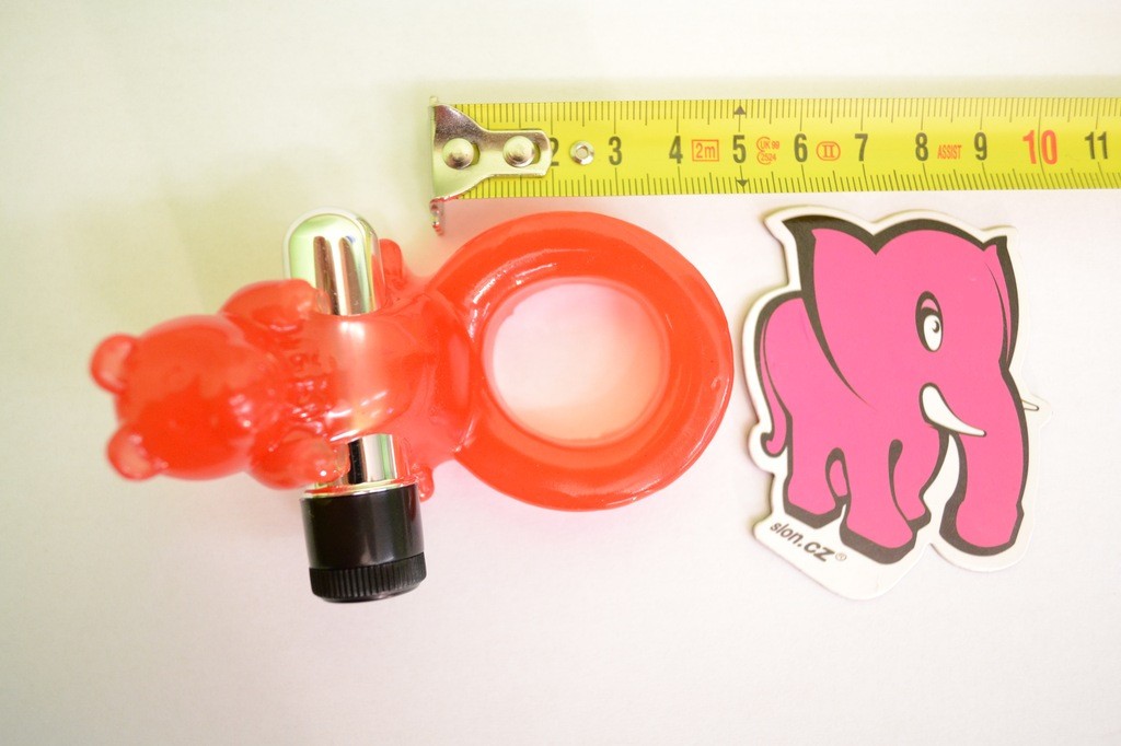 Krúžok vibračný Medvedík