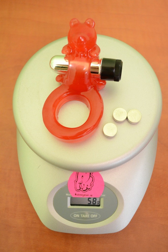 Krúžok vibračný Medvedík