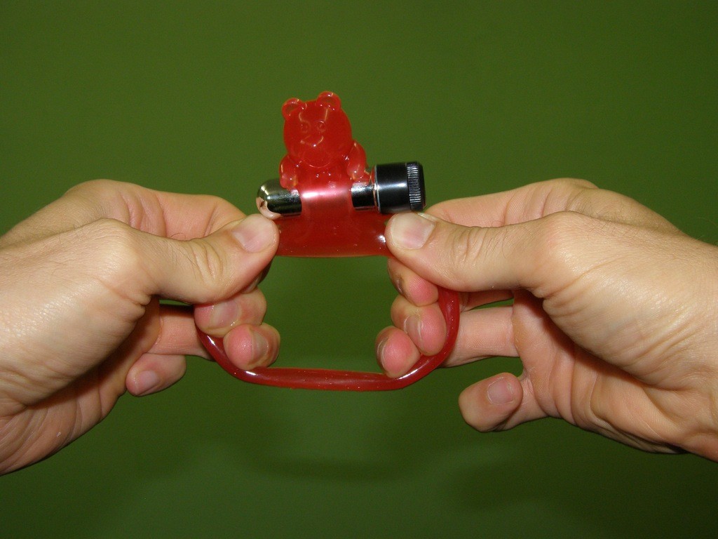 Krúžok vibračný Medvedík