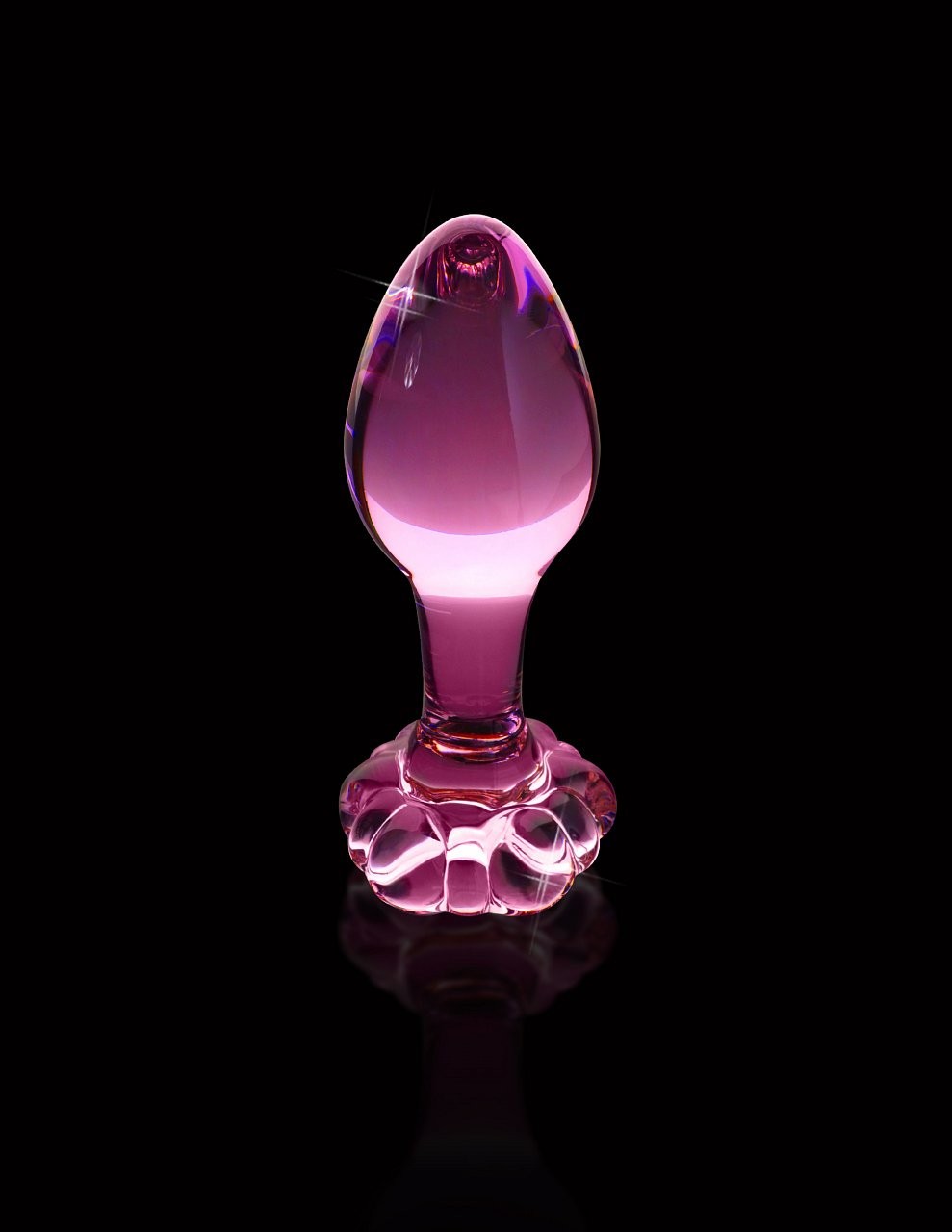 Análny kolík Flower Glass Plug