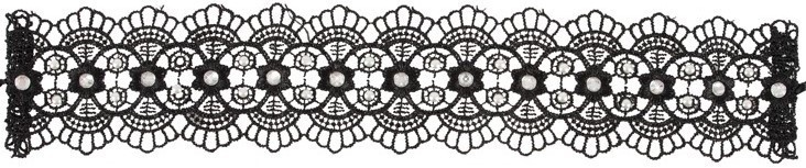 Choker s kamienkami Succubus