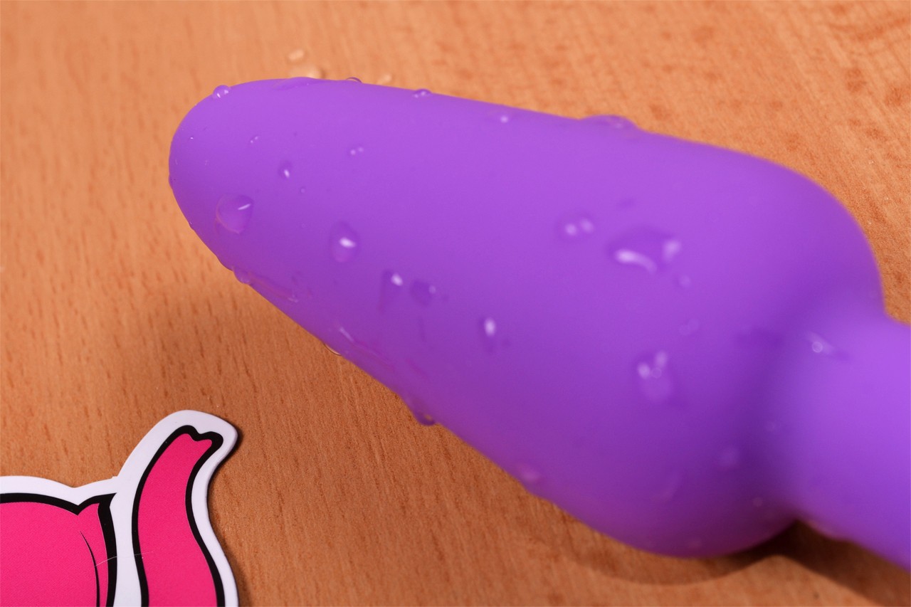 Vibračný análny kolík Orchid Zen s ovládačom, staršie verzie