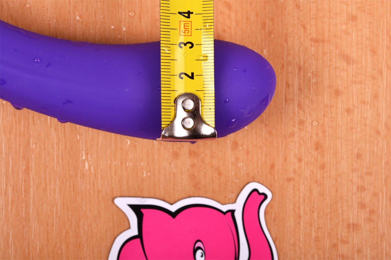 Partnerské dildo Strapless Triple Game (20 cm), rozmery