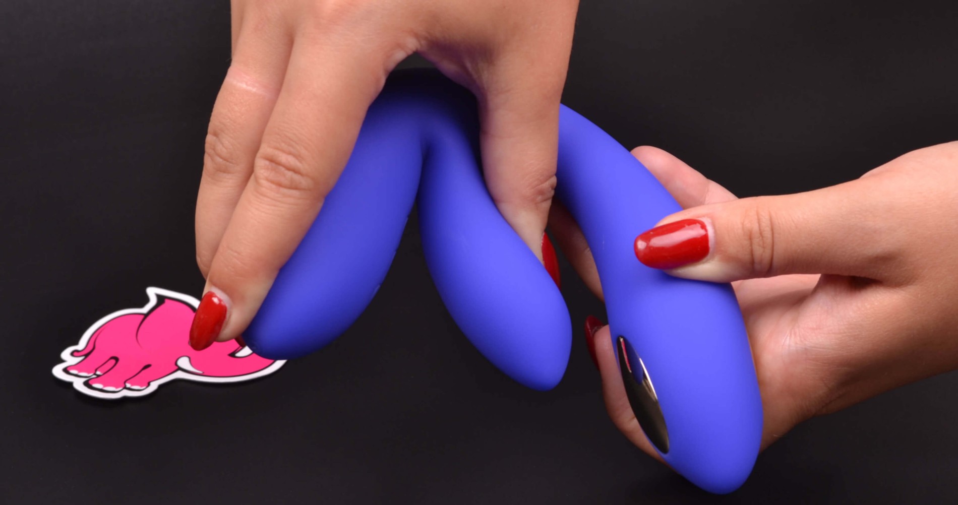 Elektro vibrátor Midnight Wand, ohýbanie