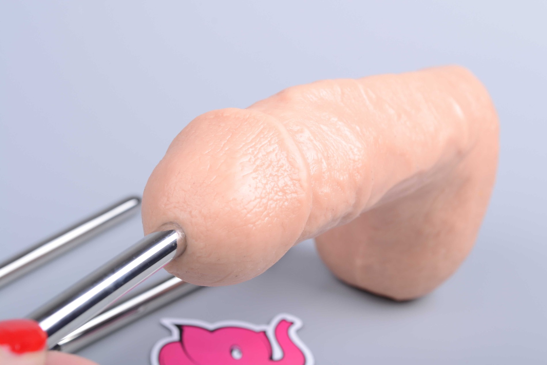 Sada kovových dilatátory Curious II (9-12 mm), dildo