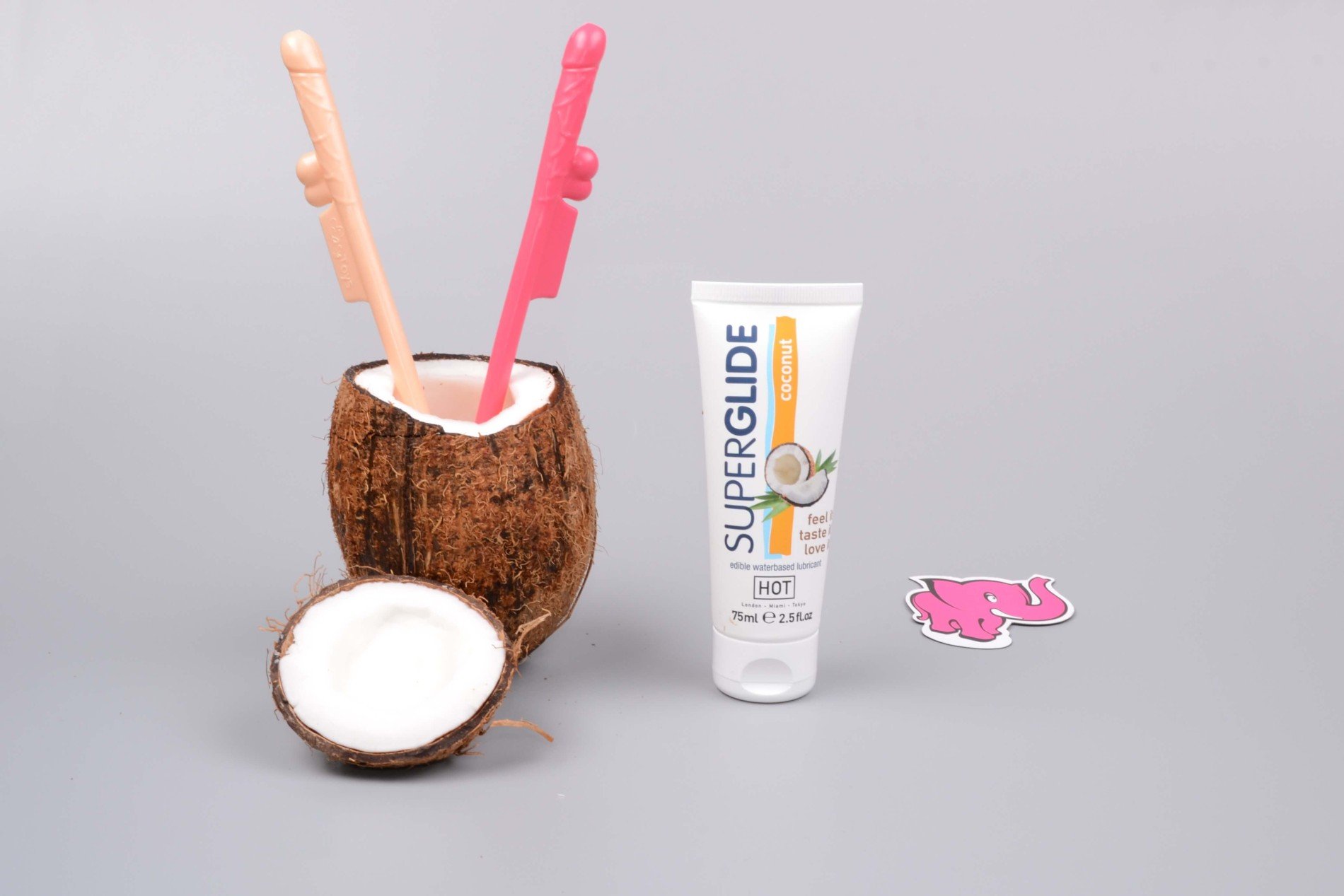 SUPERGLIDE kokosový lubrikačný gél Coconut (75 ml)