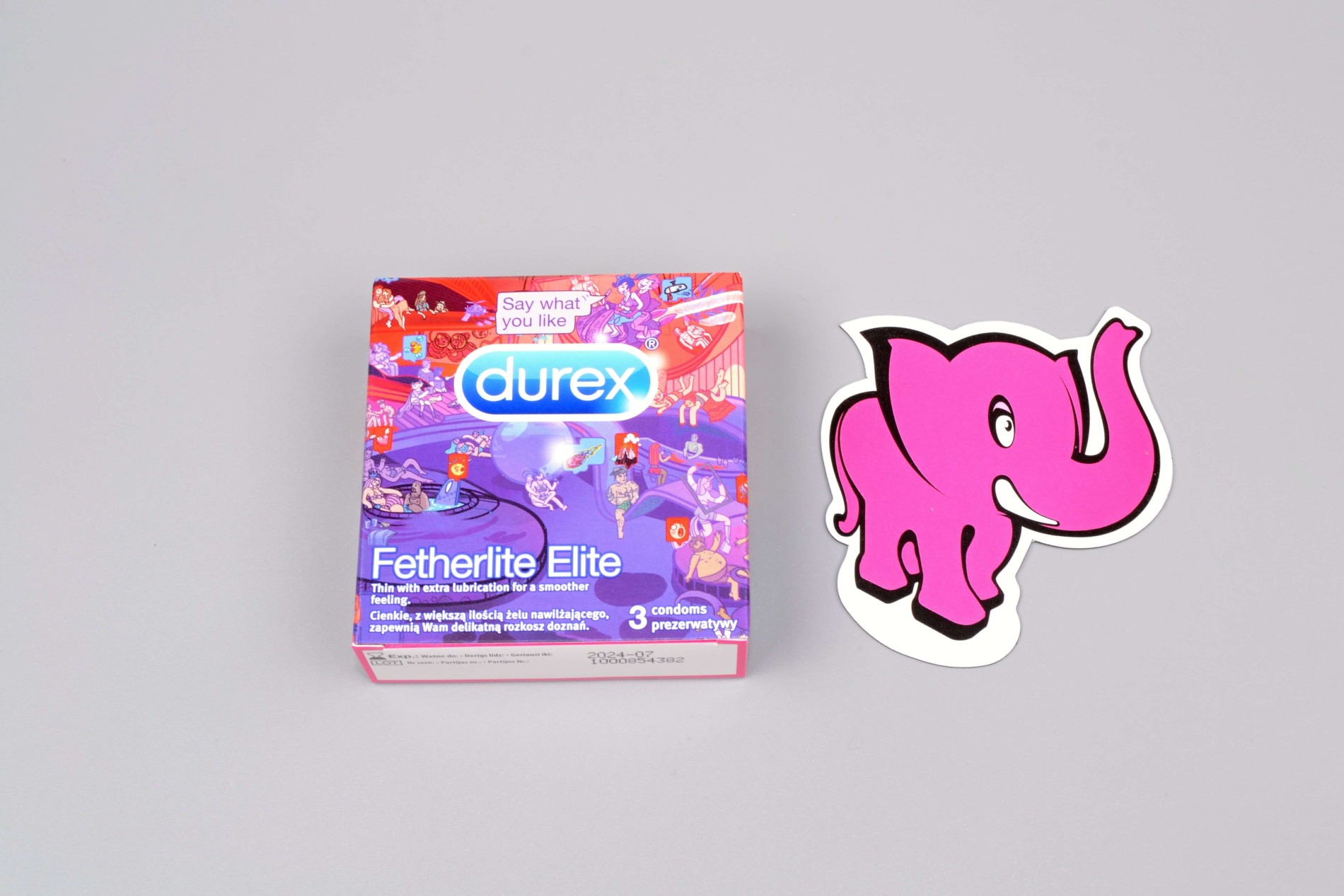 Durex Fetherlite Elite - tenké kondómy (3 ks)