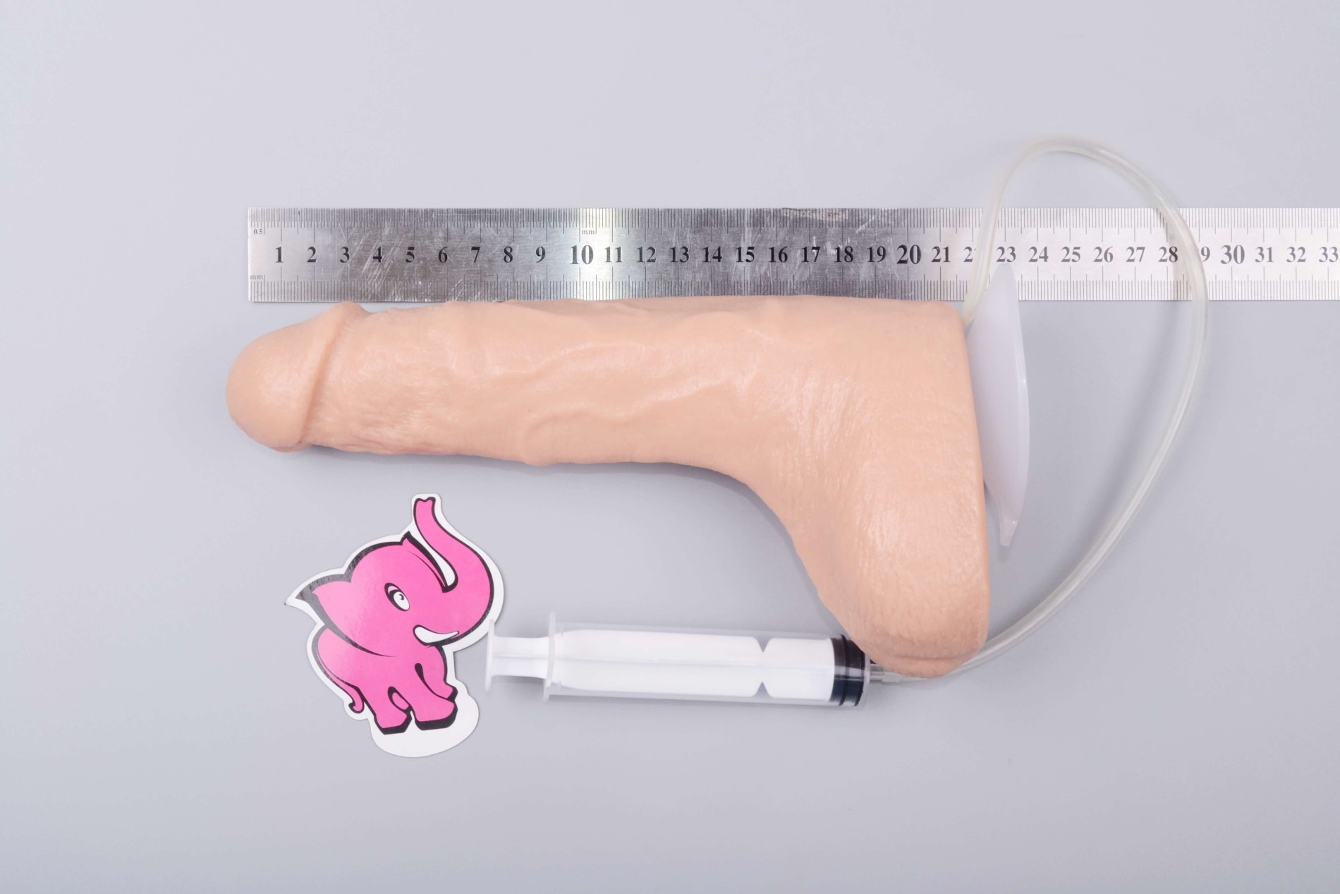 Striekacie dildo Simon (23,5 cm), rozmery