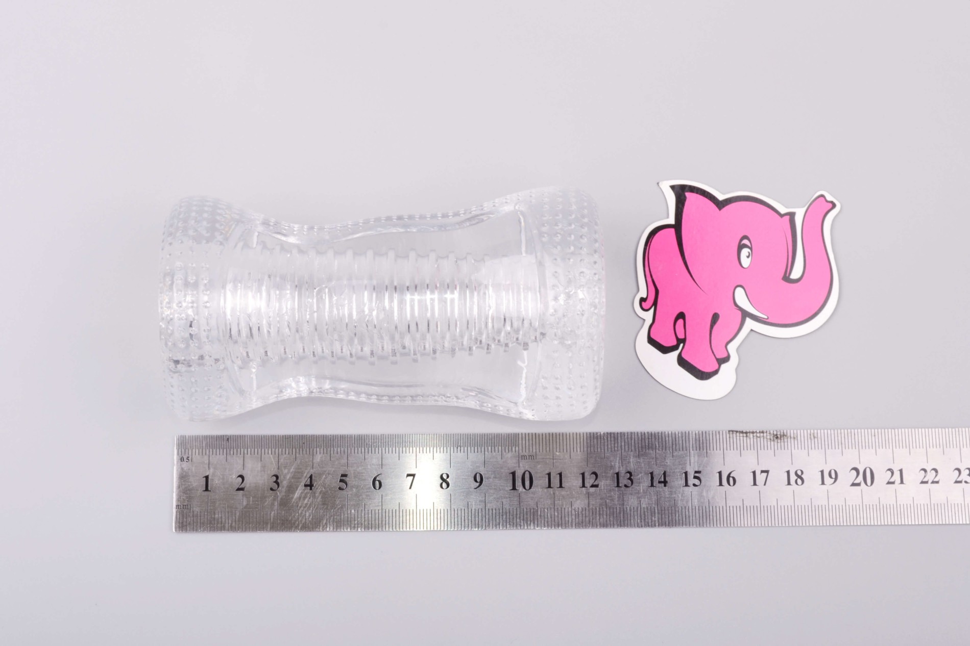 Masturbátor Clear Jack, rozmery