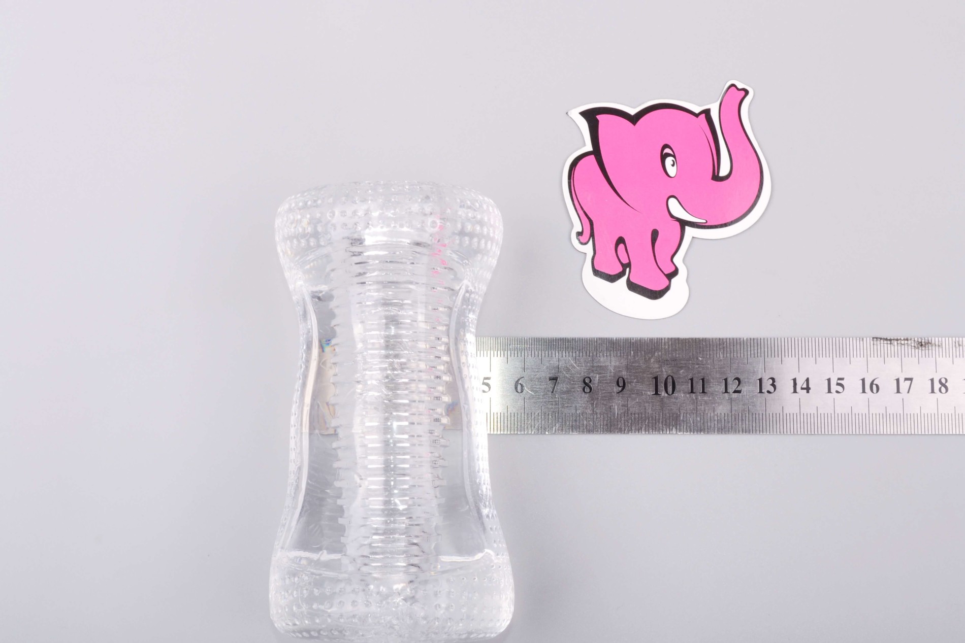 Masturbátor Clear Jack, rozmery