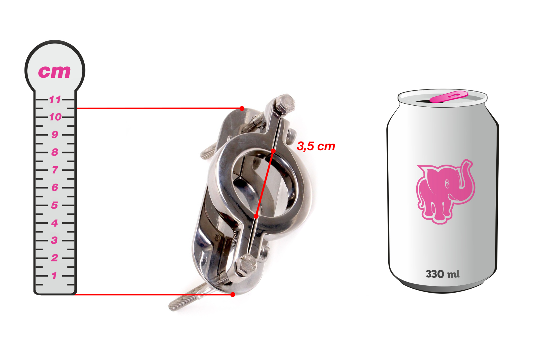 Drvič semenníkov Steel Buster, plechovka