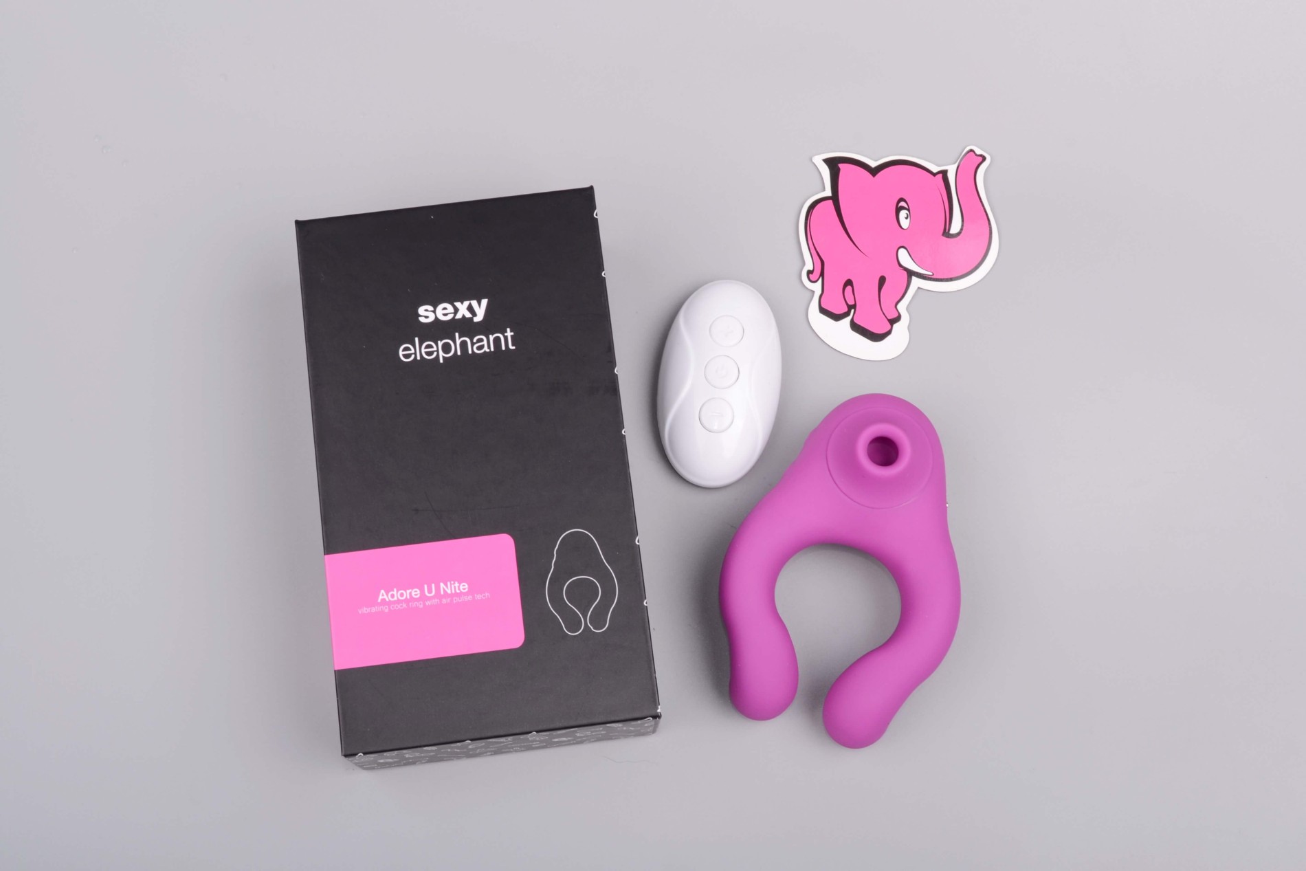 Adore U Nite tlakový partnerský vibrátor