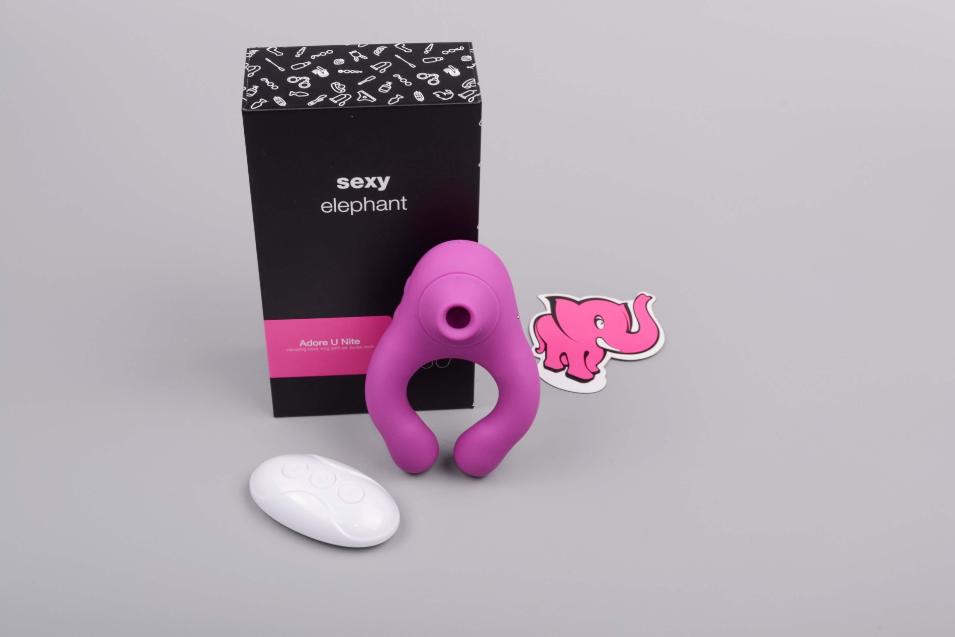 Adore U Nite tlakový partnerský vibrátor