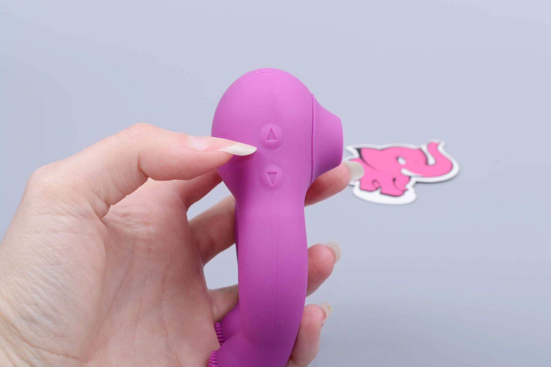 Adore U Nite tlakový partnerský vibrátor