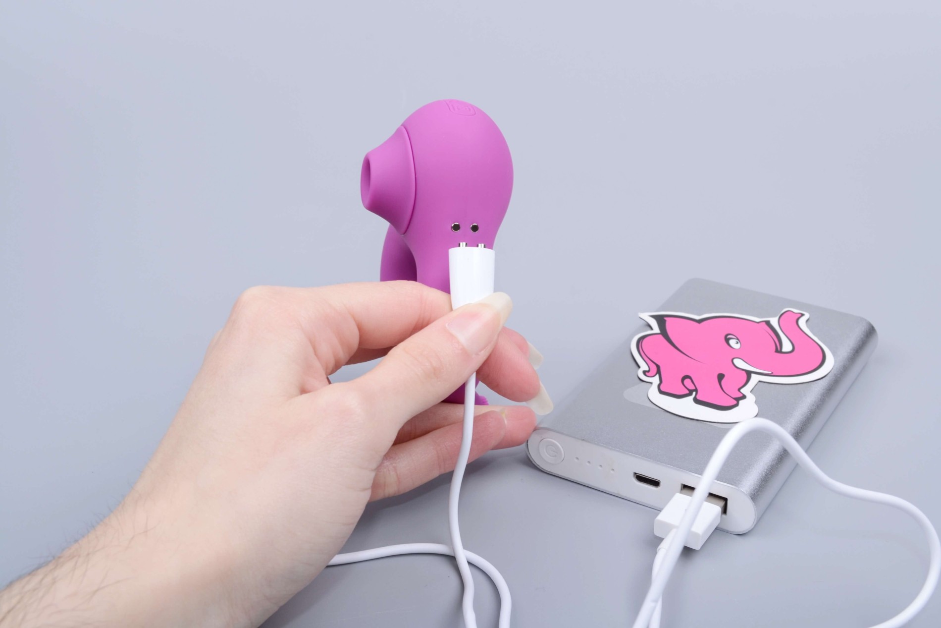 Adore U Nite tlakový partnerský vibrátor