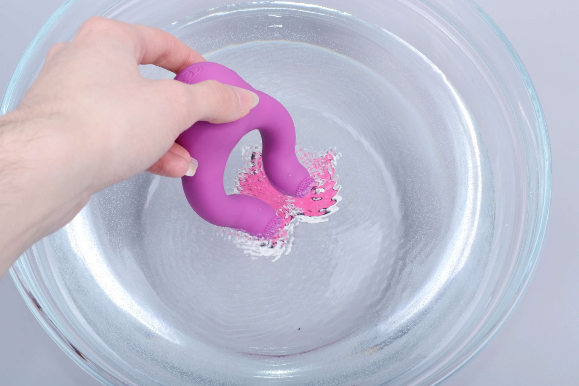 Adore U Nite tlakový partnerský vibrátor