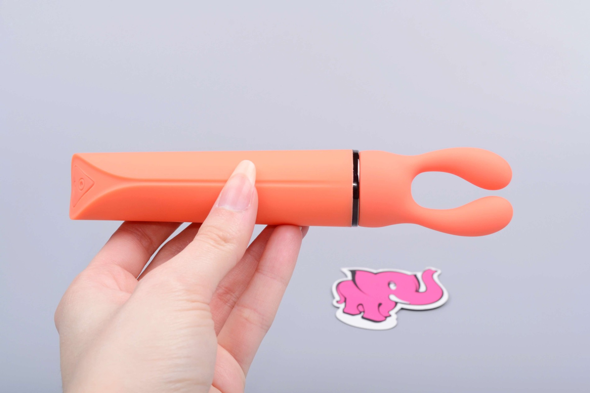 Vibrátor Funny Orange Next Gen (12 cm) + darček Toybag