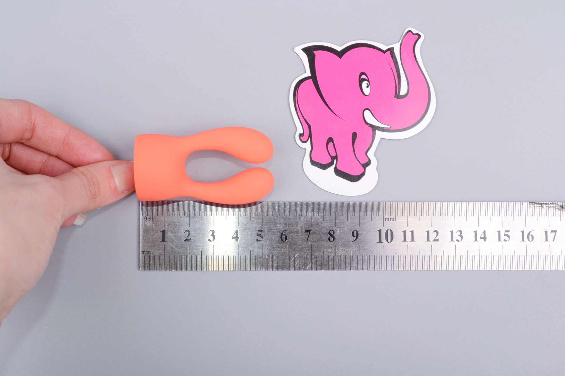 Vibrátor Funny Orange Next Gen rozmery