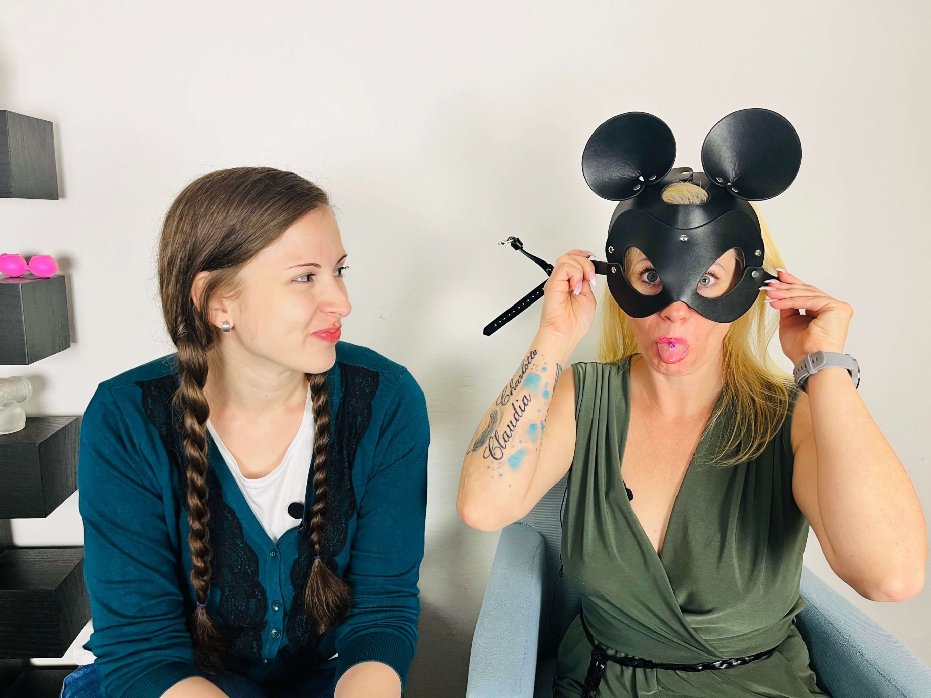 Maska Sexy Mouse, Lucka a Verča