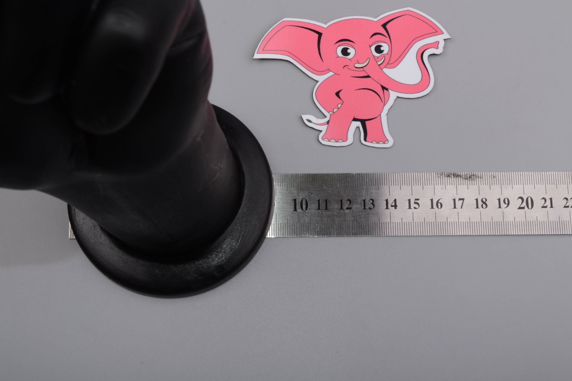XXL dildo na fisting s prísavkou Corps (24 cm), rozmery