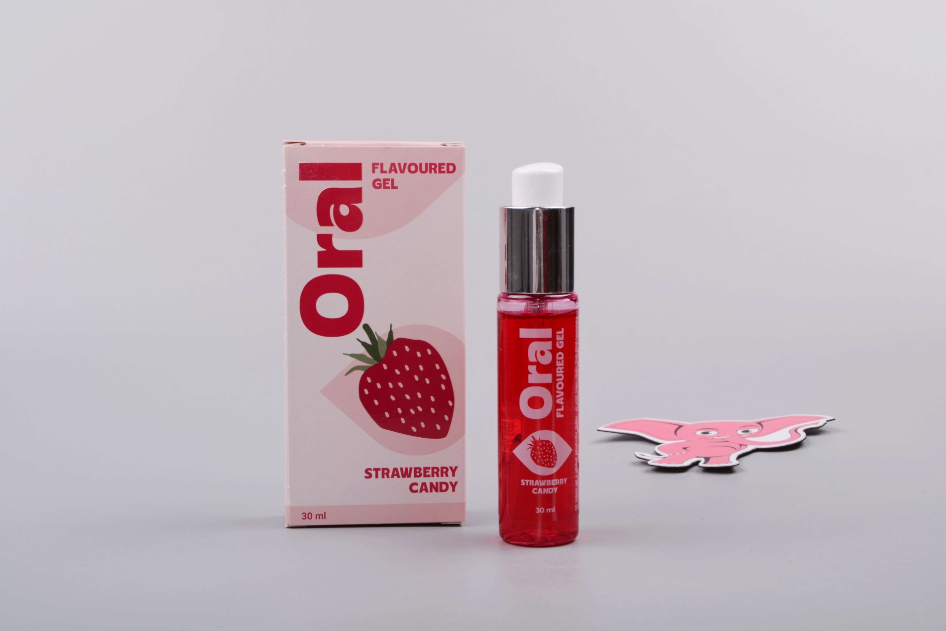 Orálny lubrikačný gél Strawberry Candy (30 ml)
