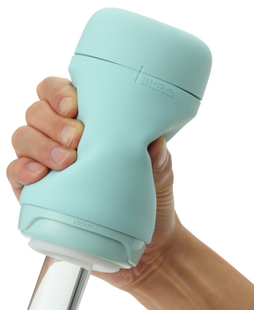 Tenga Puffy Green masturbátor (16,5 cm)