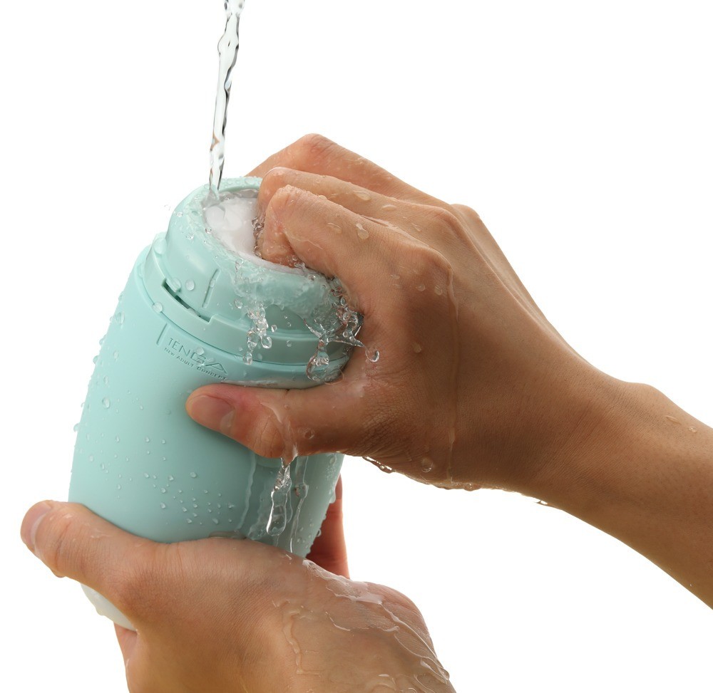 Tenga Puffy Green masturbátor (16,5 cm)