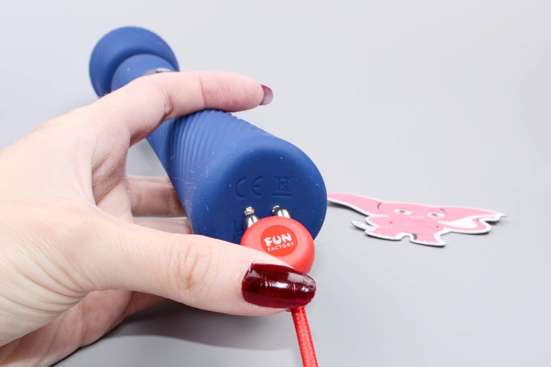 Fun Factory VIM masážna hlavica (31 cm), nabíjanie