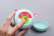 Tenga Puffy Green masturbátor (16,5 cm)