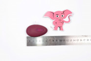 Vibračné venušine guľôčky Juicy Plum s diaľkovým ovládaním, rozmery