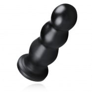 XXL análny kolík BUTTR Ribbed Butt Plug