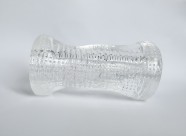 Masturbátor Clear Jack (12,4 cm) + darček erekčný krúžok