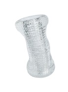 Masturbátor Clear Jack (12,4 cm) + darček erekčný krúžok
