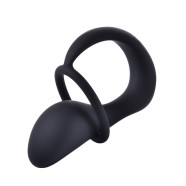 Análny kolík s erekčným krúžkom Ring & Plug (9,7 cm)