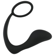 Análny kolík s erekčným krúžkom Ring & Plug (9,7 cm)