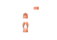 Vibrátor Funny Orange Next Gen (12 cm) + darček Toybag